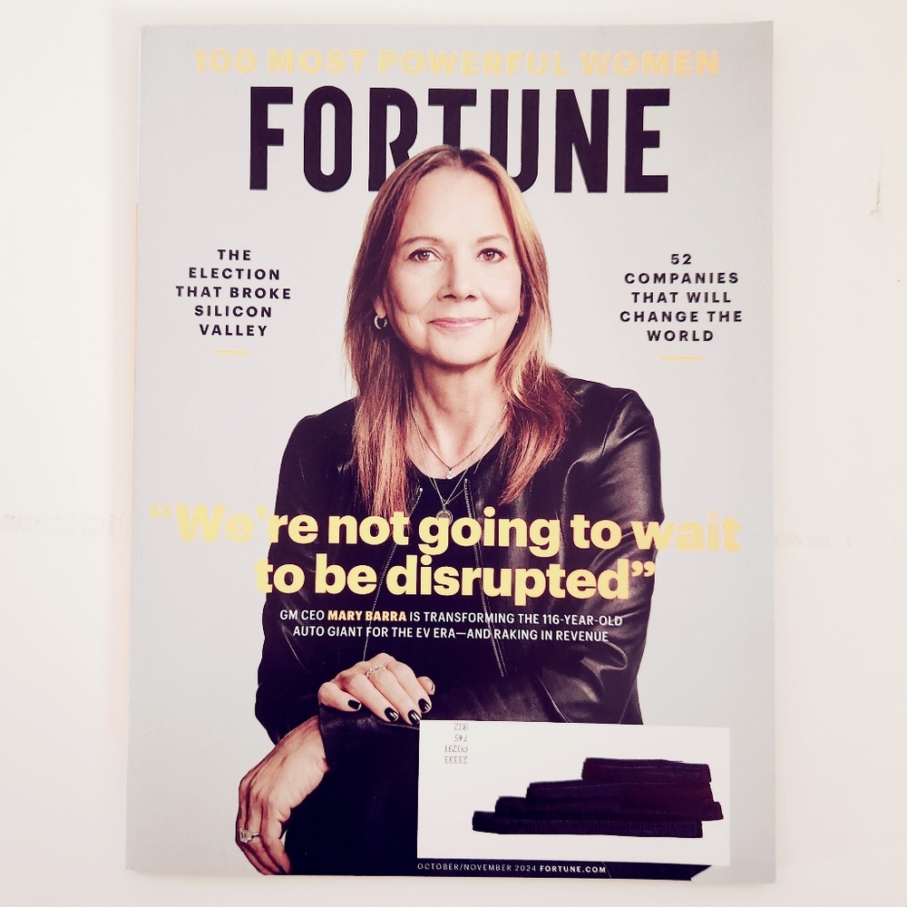 🍭7/$15 Fortune Magazine October/November 2024 100 Most Powerful Women